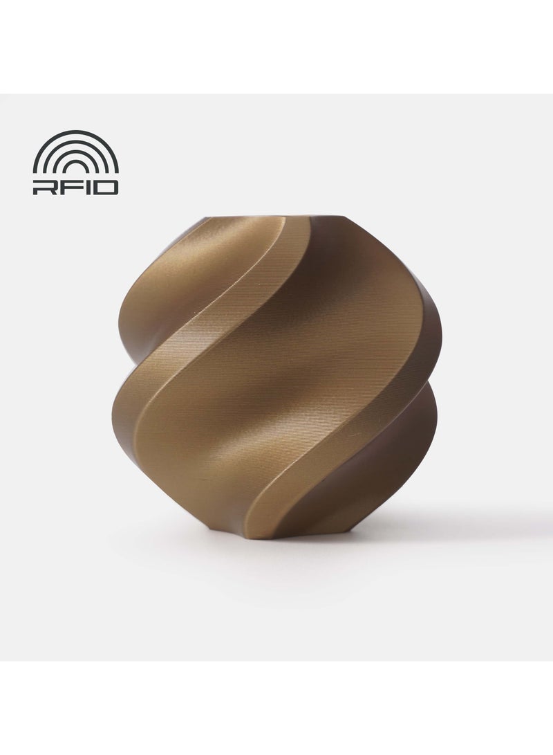 بامبو لاب PLA Basic Bronze (with Spool), 1.75mm, 1KG BROWN 