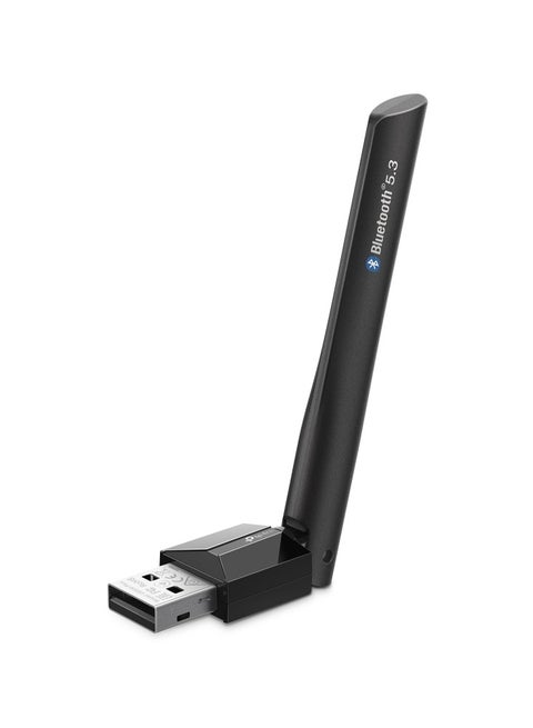 TP-Link UB500 Plus USB Bluetooth Adapter, Bluetooth 5.3, Multi-Directional Antenna, Compatible with Windows 11/10/8.1/7 BLACK