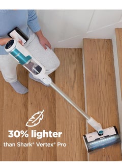 Shark Clean & Empty – Lightweight Cordless Vacuum Cleaner with HEPA Filter, Powerful Suction, Portable, Rechargeable, Auto-Empty System, Stick Vacuum for Pet Hair, Carpets & Hardfloor 1.3 L 180 W BU3521ME White  - Image 3