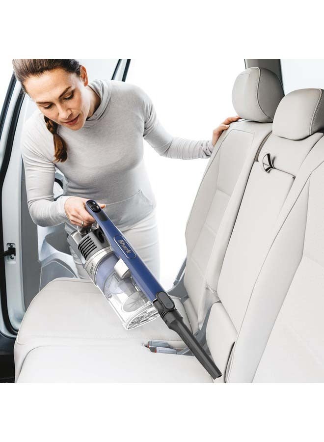 Shark - Cordless Pro Stick Vacuum Cleaner with Flex technology,‎ Anti Hair Wrap, Duo Clean and PowerFin Technology, Car Detail kit 181 W IZ300MET Black - Image 1