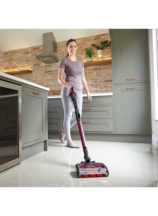 Shark - Anti Hair Wrap Cordless Stick Vacuum Cleaner with Flex technology 181 W IZ201ME Burgundy - Image 1