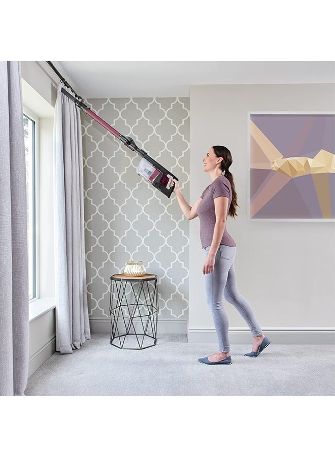 Shark - Anti Hair Wrap Cordless Stick Vacuum Cleaner with Flex technology 181 W IZ201ME Burgundy - Image 1