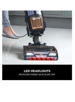 Shark Corded Upright Vacuum Cleaner,0.83L with Anti Hair Wrap Technology & DuoClean, Pet Model, Powered Lift-Away, LED Headlights, Anti-Allergen, 8m Cord, 750W, 2 Attachments 0.83 L 750 W NZ801MET Navy & Orange  - Image 5