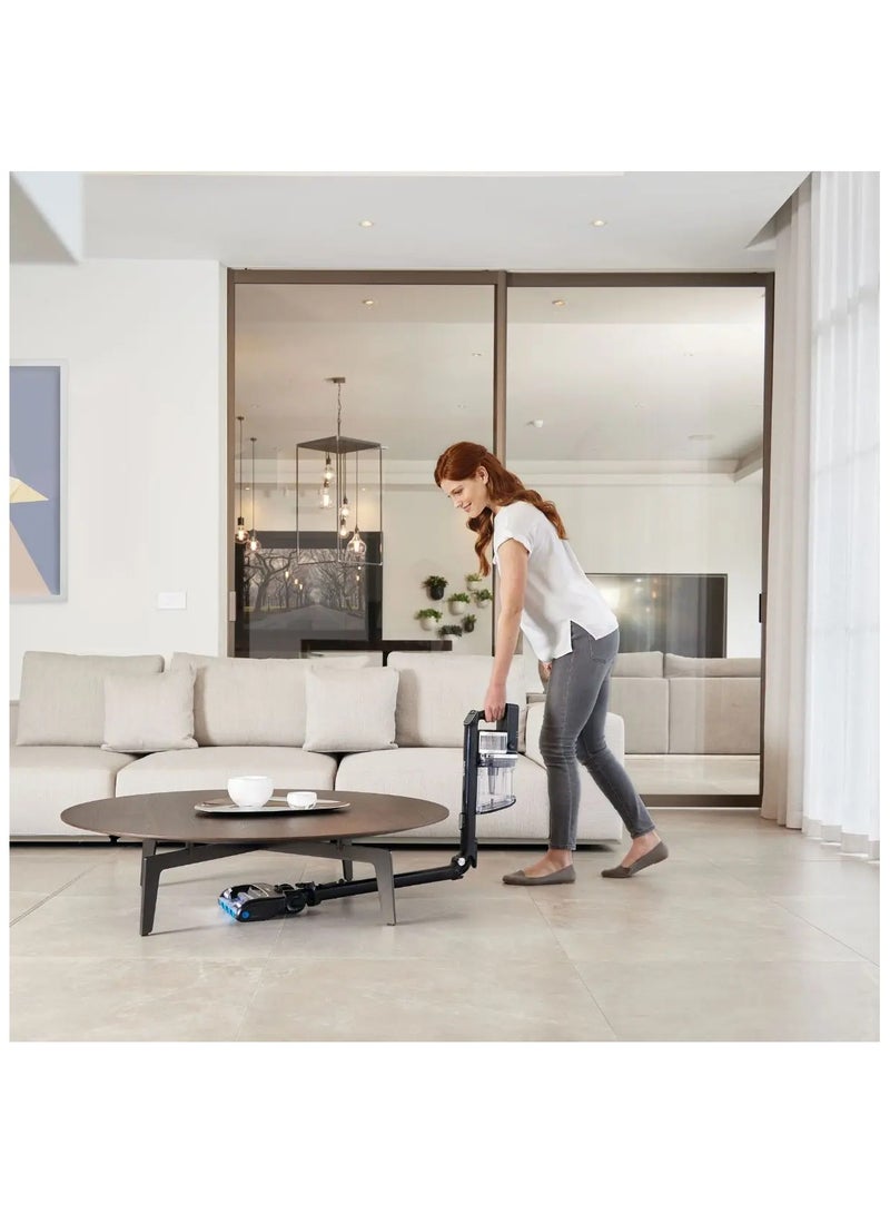 Shark - Anti Hair Wrap Cordless Stick Vacuum Cleaner with PowerFins & Flexology, [Twin Battery], LED Smart Display Screen, Up to 120 minutes run-time 180 W IZ320ME Black - Image 1