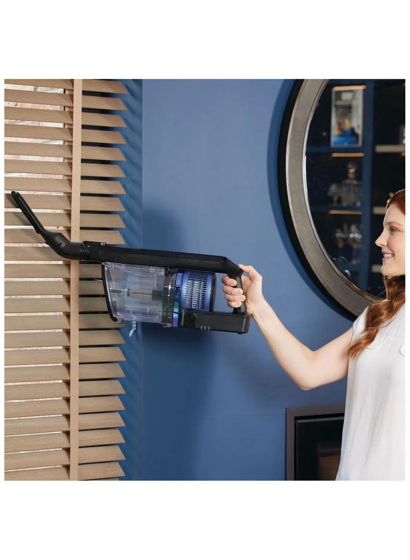 Shark - Anti Hair Wrap Cordless Stick Vacuum Cleaner with PowerFins & Flexology, [Twin Battery], LED Smart Display Screen, Up to 120 minutes run-time 180 W IZ320ME Black - Image 1