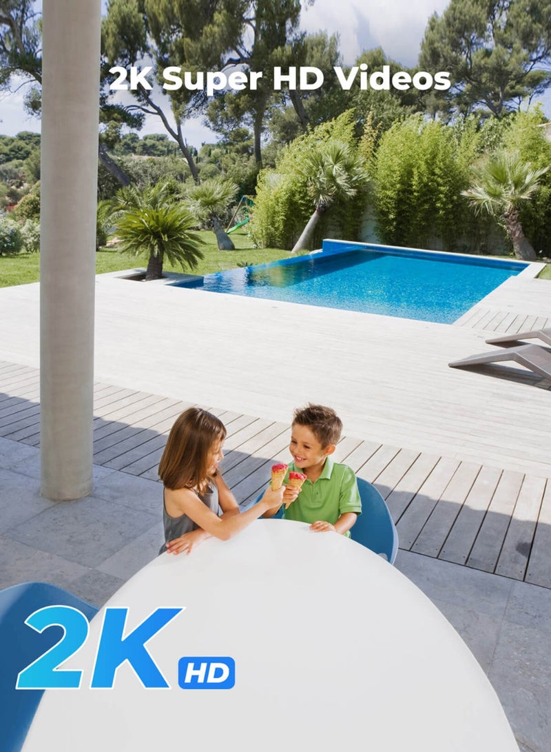 reolink Cellular Security Camera Wireless Outdoor, 4G LTE No WiFi Needed, 2K HD with Person/Vehicle Smart Detection & Playback, Rechargeable Battery Powered, Time Lapse, Two-Way Talk, Go Plus  - Image 4