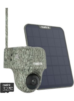 reolink 4K 3G/4G LTE PTZ Outdoor Surveillance Camera with SIM Card Slot, Wildlife Camera with Motion Sensor Night Vision (No Glow), 32GB MicroSD Card, Animal Recognition, Snapshot, Go Ranger PT  - Image 1
