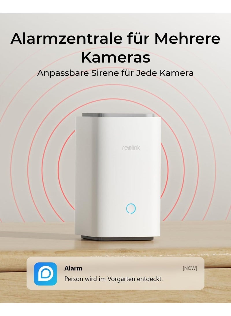 reolink - Home Hub for Security Camera, 4K Live View & Playback, Expandable Local Storage, Advanced Encryption, 2.4/5GHz Wi-Fi 6, No Monthly Fee, with 64GB MicroSD Card - Image 1