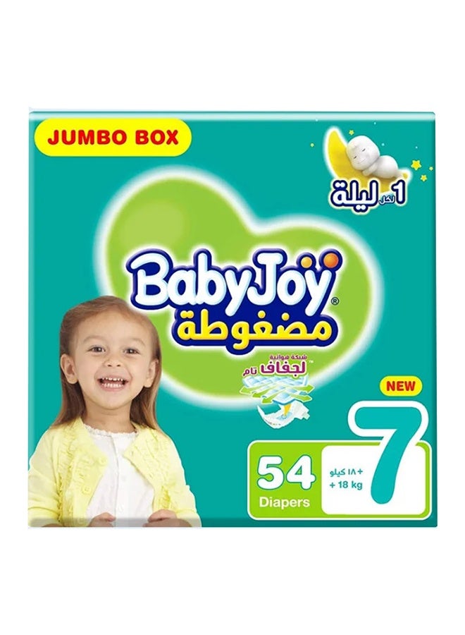 Diapers, Size 7, +18 kg , 54 Diapers