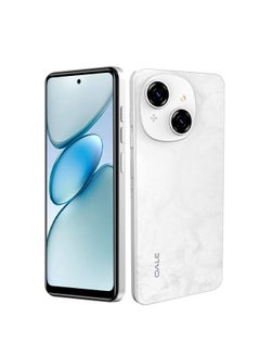 OALE POP9 6.6-Inch Dual SIM Glittery White 3GB RAM 64GB 5075mAh Big Battery 4G - Middle East Version  - Image 1