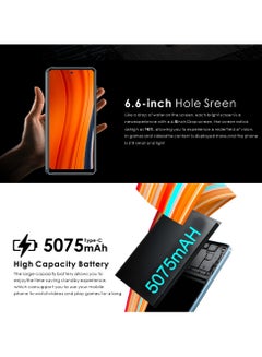 OALE HOT 40i Dual SIM 6.6-Inch Sunglow Gold 3GB RAM 64GB 4G - Middle East Version  - Image 5
