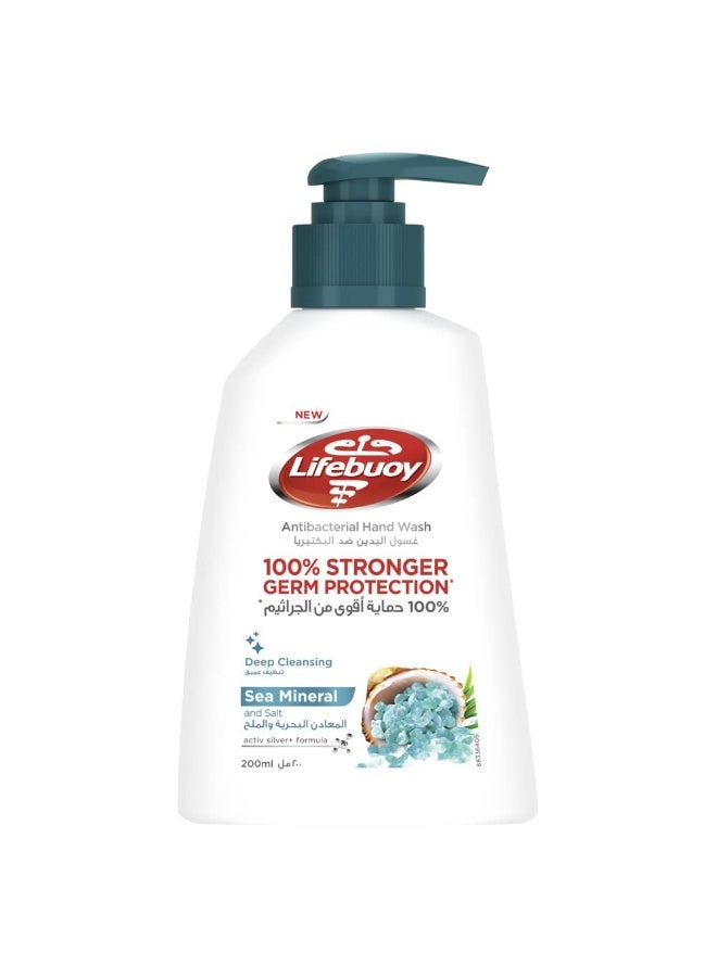 Lifebuoy - Lifebuoy Sea Mineral and Salt Hand Wash, 200ml - Image 1