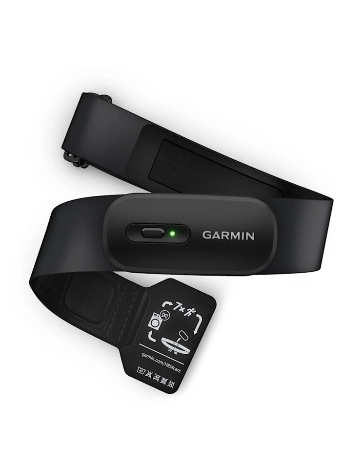 HRM 200 - (M-XL) - Up to 1 year of battery life   - Heart Rate Monitor, Durable and Built to Last With a 3 Atm Water Rating, Bluetooth connectivity, iOS and Android compatible Black