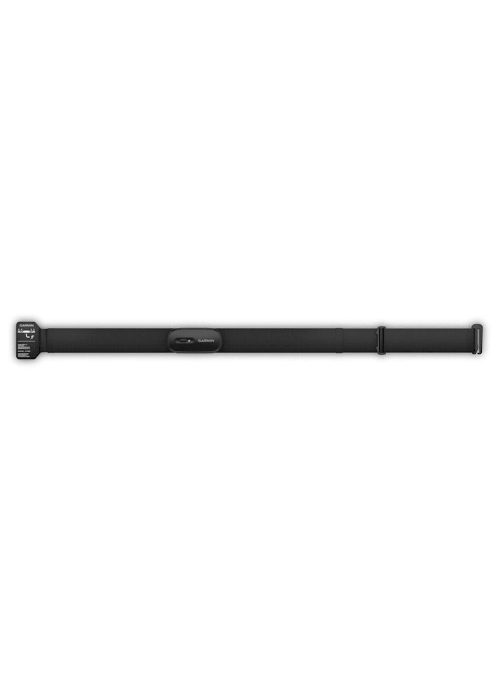 جارمين - HRM 200 - (M-XL) - Up to 1 year of battery life   - Heart Rate Monitor, Durable and Built to Last With a 3 Atm Water Rating, Bluetooth connectivity, iOS and Android compatible Black - Image 1