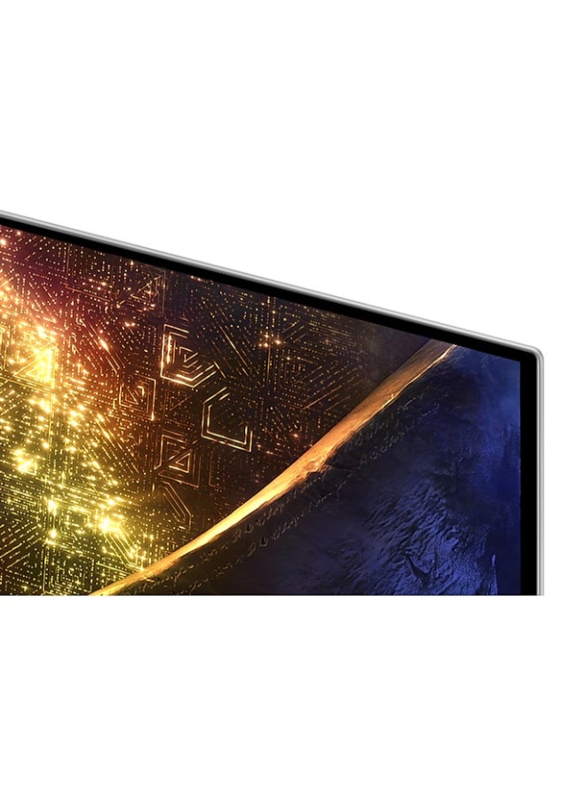 Samsung - 27 inch Odyssey G6 OLED QHD Gaming Monitor, OLED  Safeguard+, 240hz, 0.03ms, AMD FreeSync Premium Pro, HAS (Height Adjustable Stand), LS27DG612SNXZA Silver - Image 1