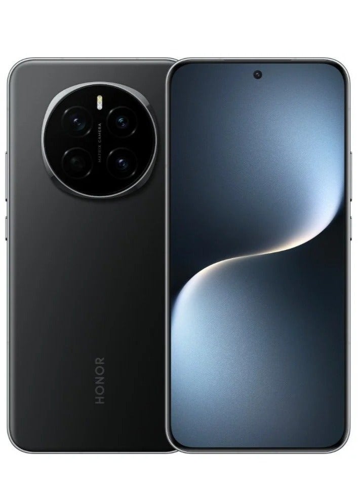 هونور ماجيك 7 برو ثنائي الشريحة أسود 12 جيجابايت 512 جيجابايت 5G مع ساعة هونر تشويس (قد يختلف اللون) وسماعات هونر تشويس البيضاء X7 لايت - Image 2