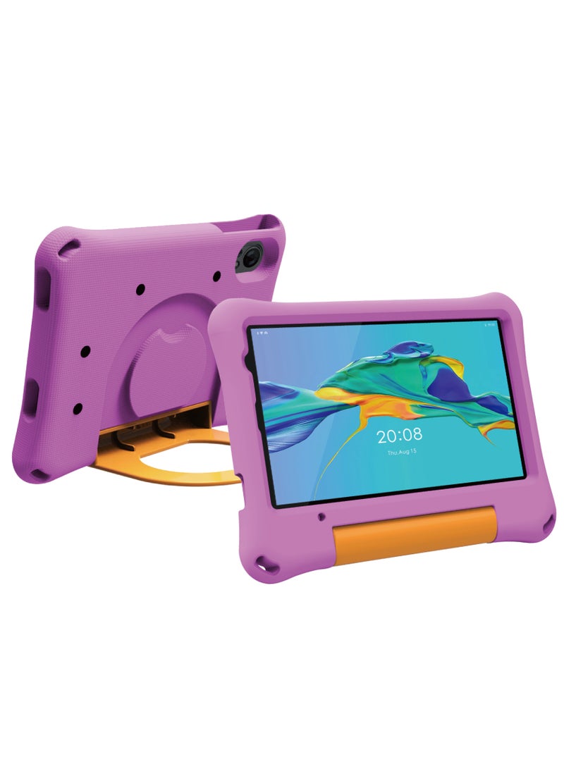 جي تاب G-Tab T8S Kids Tablet 8 inch Purple (4+4GB RAM) 64GB - Middle East Version with protect Case  - Image 3