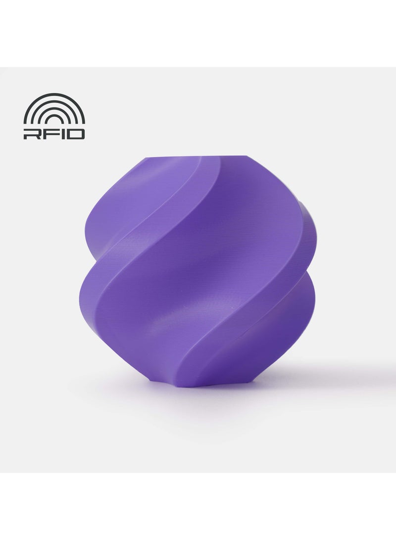 بامبو لاب Bambu Lab PLA Basic Purple (with Spool), 1.75mm, 1KG purpule 