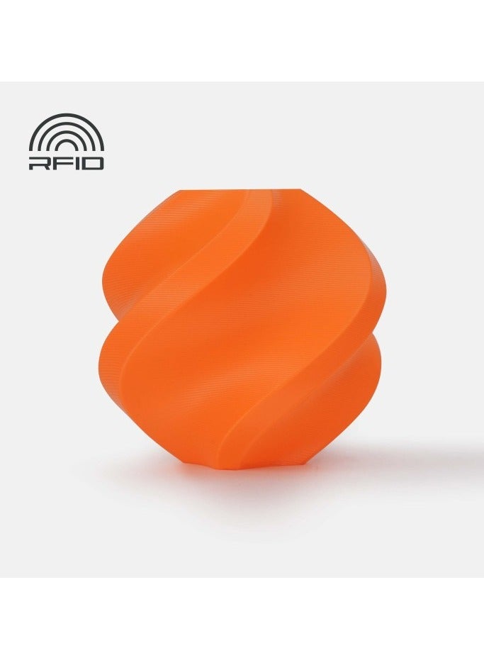 بامبو لاب Bambu Lab PLA Basic Orange (with Spool), 1.75mm. 1KG orange