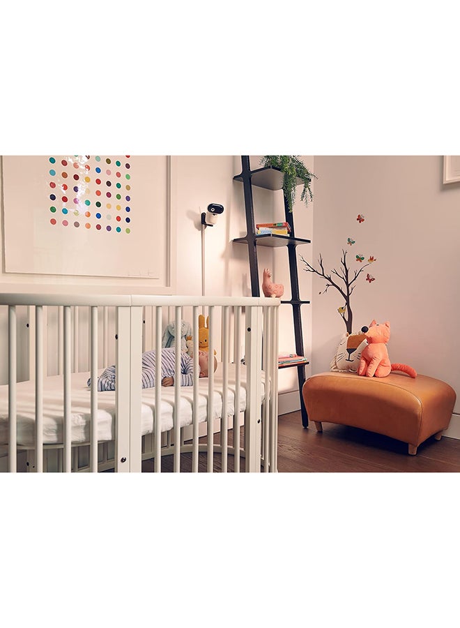 Motorola - PIP1010 Baby Video And Audio Monitor - With Camera - Pan, Tilt, Zoom and Night Vision - Including Wall Mount - Motorola Nursery App - Room Temperature, Two-Way Communication And Lullabies - Image 1