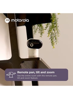 Motorola PIP1010 Baby Video And Audio Monitor - With Camera - Pan, Tilt, Zoom and Night Vision - Including Wall Mount - Motorola Nursery App - Room Temperature, Two-Way Communication And Lullabies  - Image 5