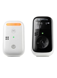 PIP11 Audio Baby Monitor - Night Light, LCD Screen, 1000ft Range, Secure Connection, Two-Way Talk, Room Temp, Lullabies, Portable Parent Unit With AAA Rechargeable Batteries