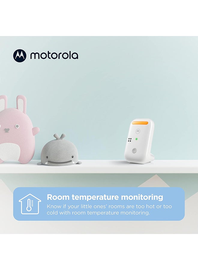 Motorola - PIP11 Audio Baby Monitor - Night Light, LCD Screen, 1000ft Range, Secure Connection, Two-Way Talk, Room Temp, Lullabies, Portable Parent Unit With AAA Rechargeable Batteries - Image 1