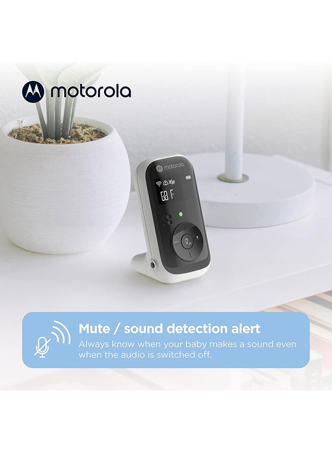 Motorola - PIP11 Audio Baby Monitor - Night Light, LCD Screen, 1000ft Range, Secure Connection, Two-Way Talk, Room Temp, Lullabies, Portable Parent Unit With AAA Rechargeable Batteries - Image 1