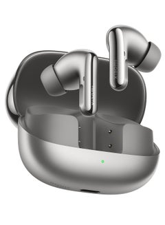 Xiaomi Buds 5 Pro BT | 3MIC + AI Call Noise Reduction | Up To 40 Hours Long Battery Life With Charging Box - Titanium  - Image 1