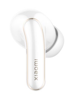 Xiaomi Buds 5 Pro BT | 3MIC + AI Call Noise Reduction | Up To 40 Hours Long Battery Life With Charging Box - White  - Image 4