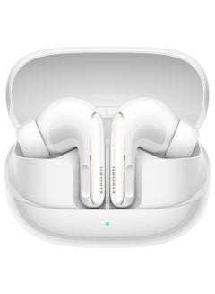 Xiaomi Buds 5 Pro BT | 3MIC + AI Call Noise Reduction | Up To 40 Hours Long Battery Life With Charging Box - White  - Image 2