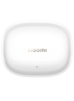 Xiaomi Buds 5 Pro BT | 3MIC + AI Call Noise Reduction | Up To 40 Hours Long Battery Life With Charging Box - White  - Image 5