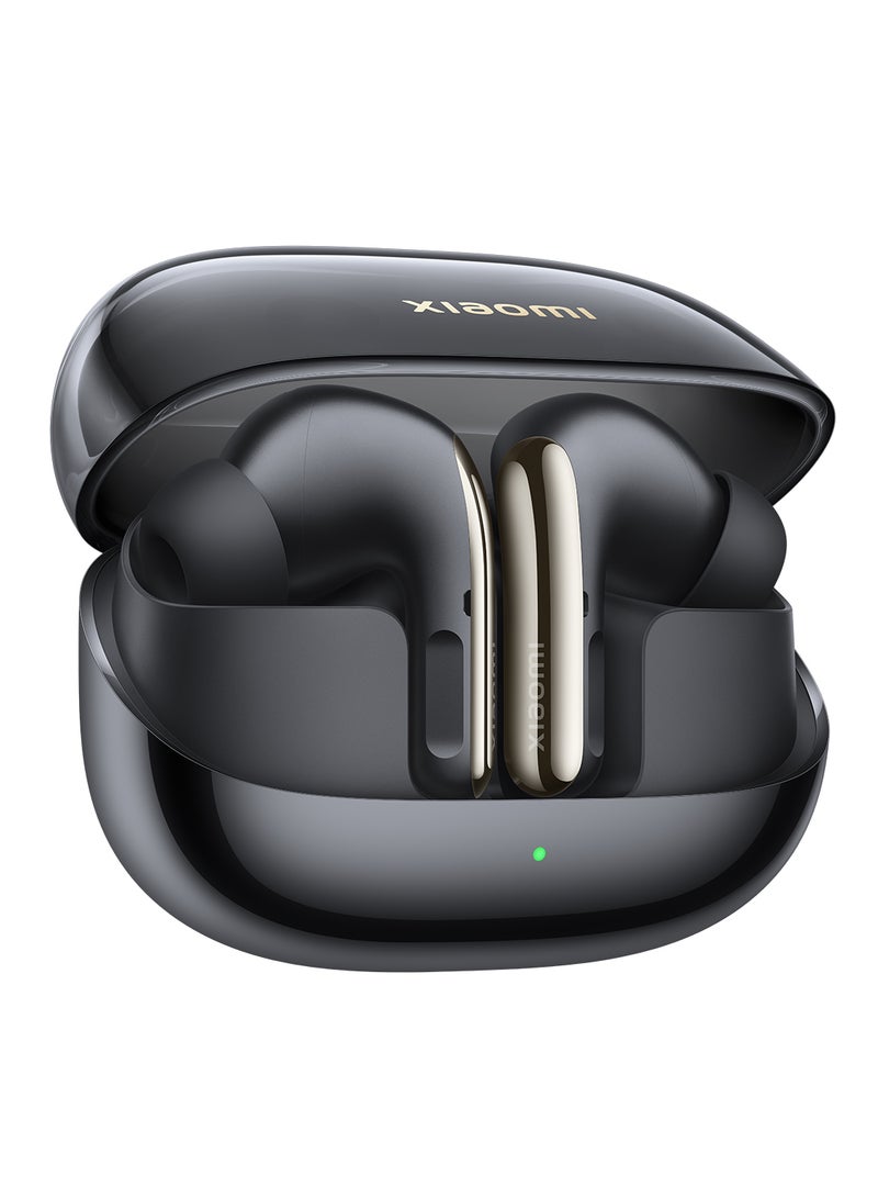 Xiaomi - Buds 5 Pro WiFi M2438E1 | Ultra-wide bandwidth True lossless audio Up to 4.2Mbps | Up To 40 Hours Long Battery Life With Charging Case | Translucent Black - Image 1