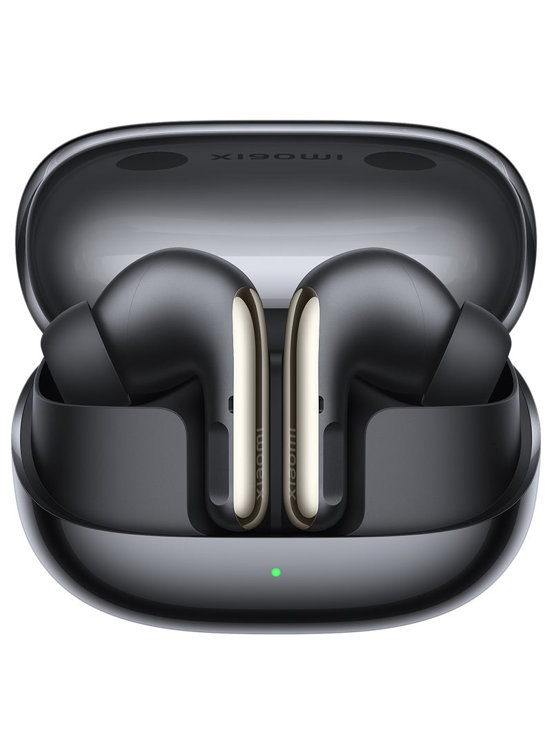 Xiaomi - Buds 5 Pro WiFi M2438E1 | Ultra-wide bandwidth True lossless audio Up to 4.2Mbps | Up To 40 Hours Long Battery Life With Charging Case | Translucent Black - Image 1