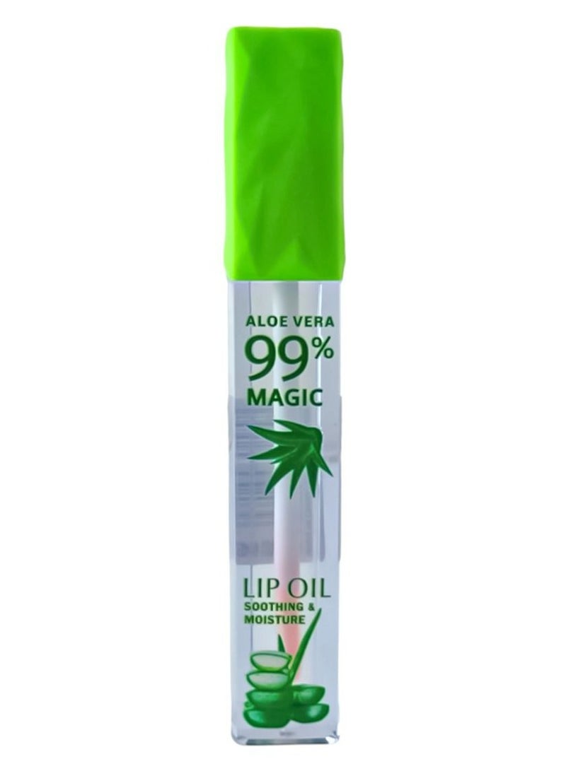 ROSE BERRY 2PCS ALO VERA 99% MAGIC LIP OIL SOOTHING & MOISTURE CLEAR  - Image 3