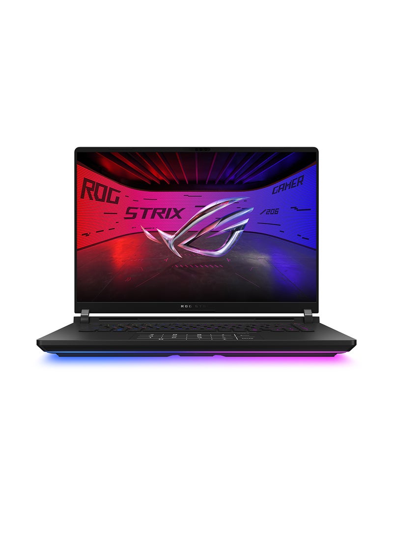 ASUS - ROG Strix SCAR 16 G635LW-RW062W Gaming Laptop With 16-Inch Display, Core Ultra 9 275HX Processor/64GB RAM/2TB SSD/16GB NVIDIA Geforce RTX 5080 Graphics Card/Windows 11 Home English Black - Image 1