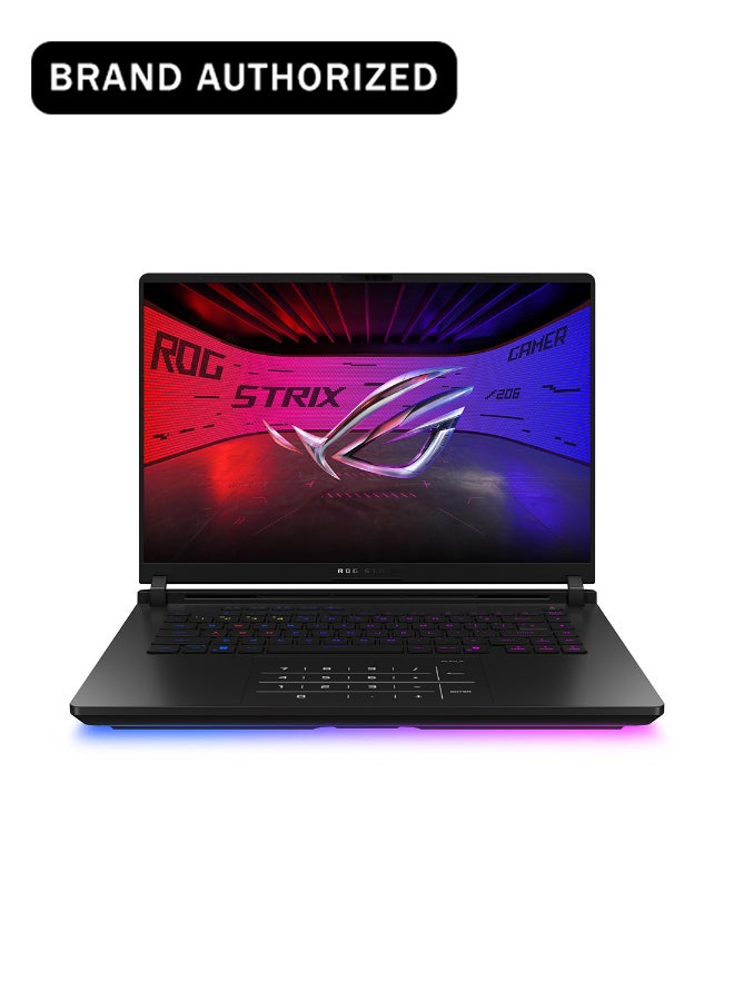 ASUS (Upgraded Version) ROG Strix SCAR 16 G635LW-RW062W Gaming Laptop With 16-Inch Display, Core Ultra 9 275HX Processor/64GB RAM/2TB SSD/16GB NVIDIA Geforce RTX 5080 Graphics Card/Windows 11 Home English Black - Image 1