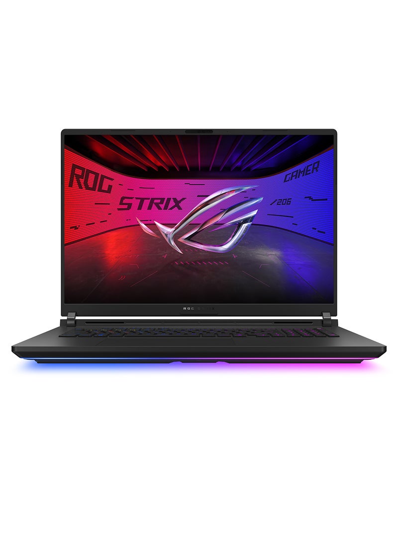 أسوس (Upgraded Version) ROG Strix SCAR 18 (2025) Laptop With 18-Inch Display, Core Ultra 9 275HX Processor/32GB RAM/2TB SSD/12GB NVIDIA GeForce RTX 5070 Ti Graphics Card/Windows 11 Home English Eclipse Gray English Eclipse Gray - Image 1