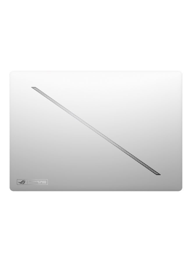 ROG Zephyrus G16 GU605CR-QR102W Laptop With 16-Inch Display, Core Ultra 9 285H Processor/64GB RAM/1TB SSD/12GB NVIDIA GeForce RTX 5070 Ti Graphics Card/Windows 11 Home Arabic Platinum White