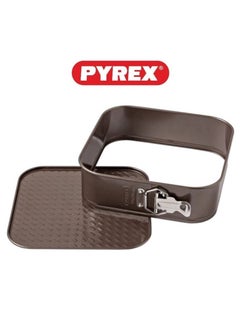PYREX Pyrex Asimetria Square Springform Pan (24cm) – Non-Stick, Durable & Perfect for Cheesecakes 