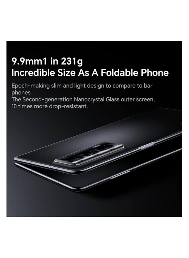 هونور Magic V2 Fold Dual SIM 16GB RAM 512GB ROM Black 5G - International Version  - Image 4