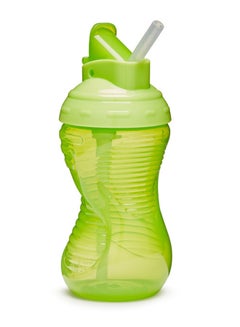 مونشكين Flip Straw Mighty Grip Leak Proof Sippy Cup 10 Oz , 12 Months +, Assorted Colours  - Image 1
