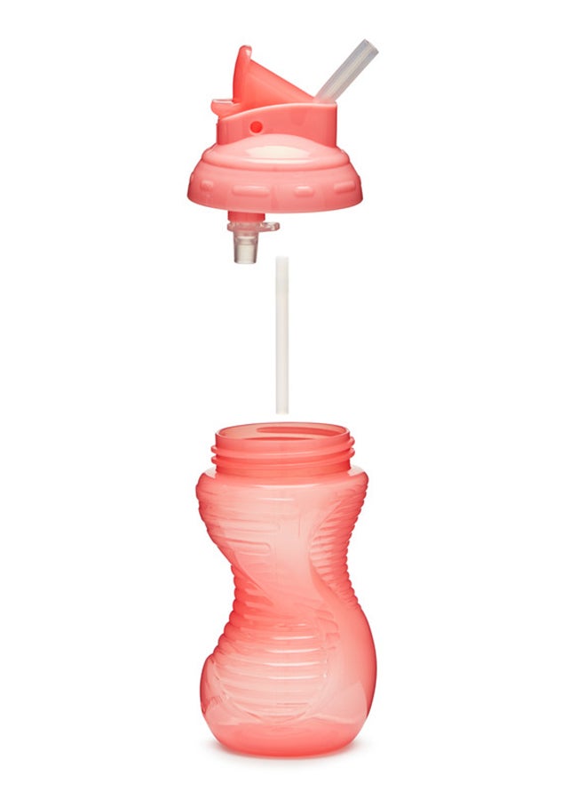 مونشكين - Flip Straw Mighty Grip Leak Proof Sippy Cup 10 Oz , 12 Months +, Assorted Colours - Image 1