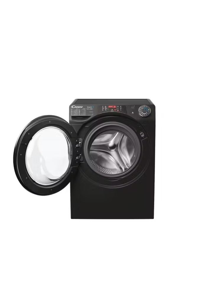 كاندي Washing Machine 14 Kg - 9 Kg Dryer Inverter Black ROW41496DCBT-EGY 14 kg ROW41496DCBT-EGY Black  - Image 3