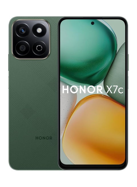 X7c dual sim 8GB RAM +256 storage forest green - International version