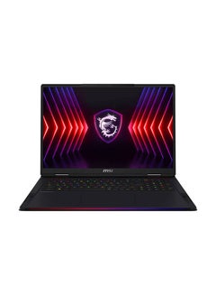 Raider 18 HX Gaming Laptop With 18 Inch QHD+ 240Hz Display, Core i9-14900HX Processor/32GB RAM/1TB SSD/12GB NVIDIA GeForce RTX 4080 Graphics Card/Windows 11 Home English Black