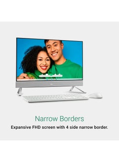 DELL Inspiron 7000 Series 27 Inch All-In-One Touchscreen Desktop, Core 7 150U Processor/32GB RAM/1TB SSD/2GB Nvidia GeForce MX570A Graphics/Windows 11 Home English/Arabic White  - Image 5