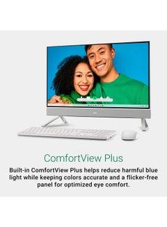 DELL Inspiron 7000 Series 27 Inch All-In-One Touchscreen Desktop, Core 7 150U Processor/32GB RAM/1TB SSD/2GB Nvidia GeForce MX570A Graphics/Windows 11 Home English/Arabic White  - Image 2