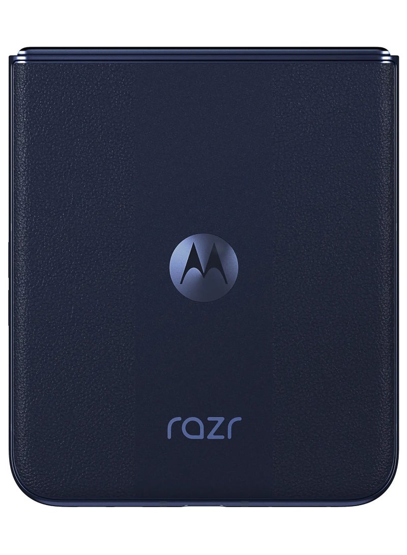 موتورولا Motorola razr+ 2024 5G  6.9 Inch AMOLED OLED Display, 165Hz 2024 12G 256GB Midnight Blue, Unlocked  - Image 5