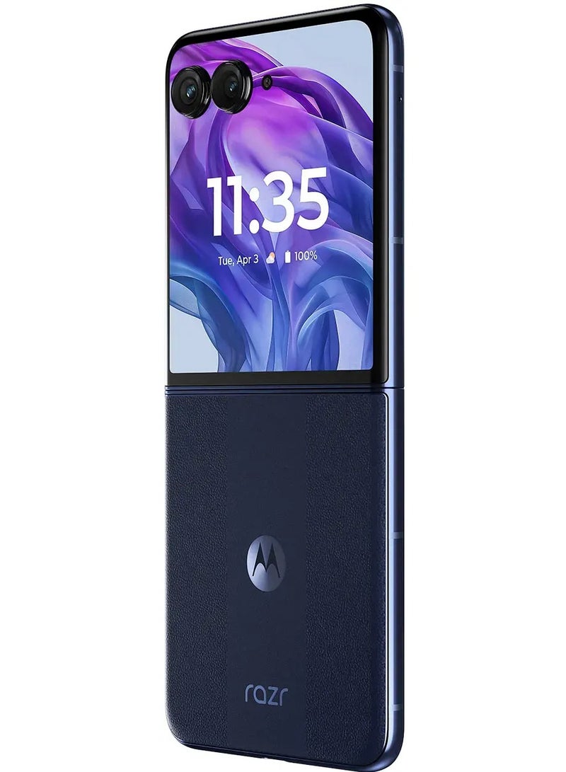 Motorola razr+ 2024 5G  6.9 Inch AMOLED OLED Display, 165Hz 2024 12G 256GB Midnight Blue, Unlocked - pnsku/N70150702V/45/_/1738926301/cee13774-1fb9-496a-b814-1514f1b57358